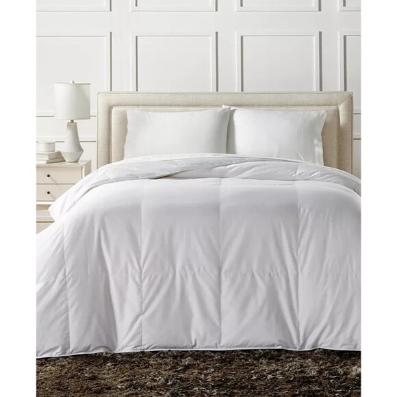 Charter Club White Down Lightweight Comforter Twin MSRP $330 - Picture 1 of 3
